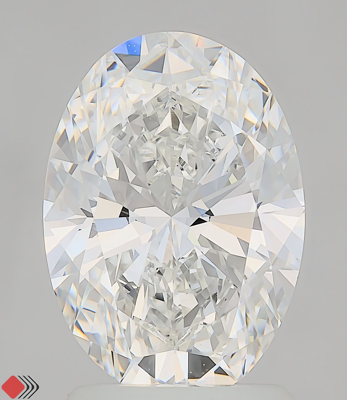 2.02 ct. oval Lab Grown Diamond front image