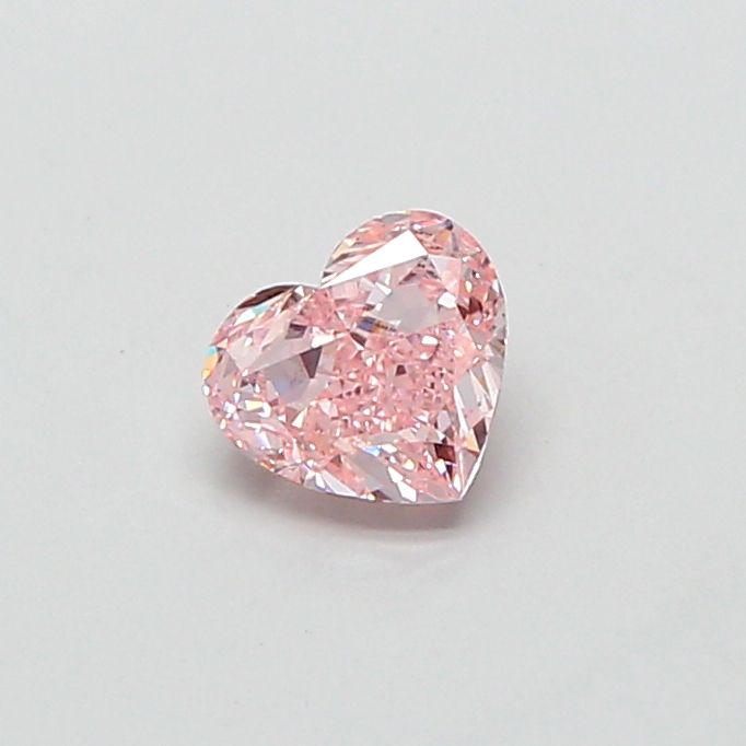 1.01 CT Fancy Intense Pink HEART