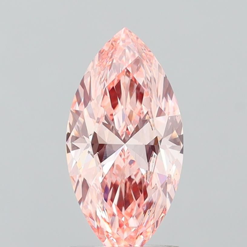 1.69 CT Fancy Intense Pink MARQUISE