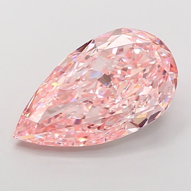 9.01 ct. pear Lab Grown Diamond front image