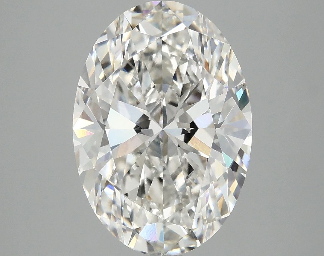 4.06 ct. oval Lab Grown Diamond front image