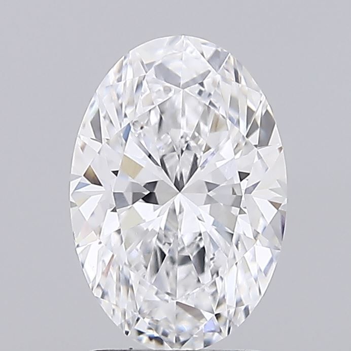 2.03 ct. oval Lab Grown Diamond front image