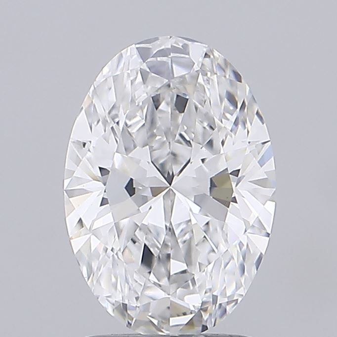 2.11 ct. oval Lab Grown Diamond front image