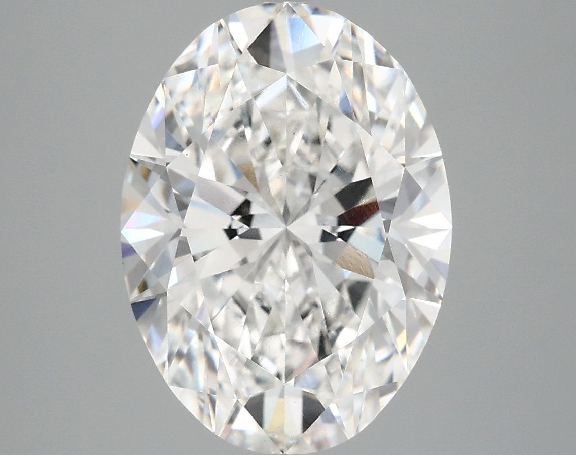 5.09 ct. oval Lab Grown Diamond front image