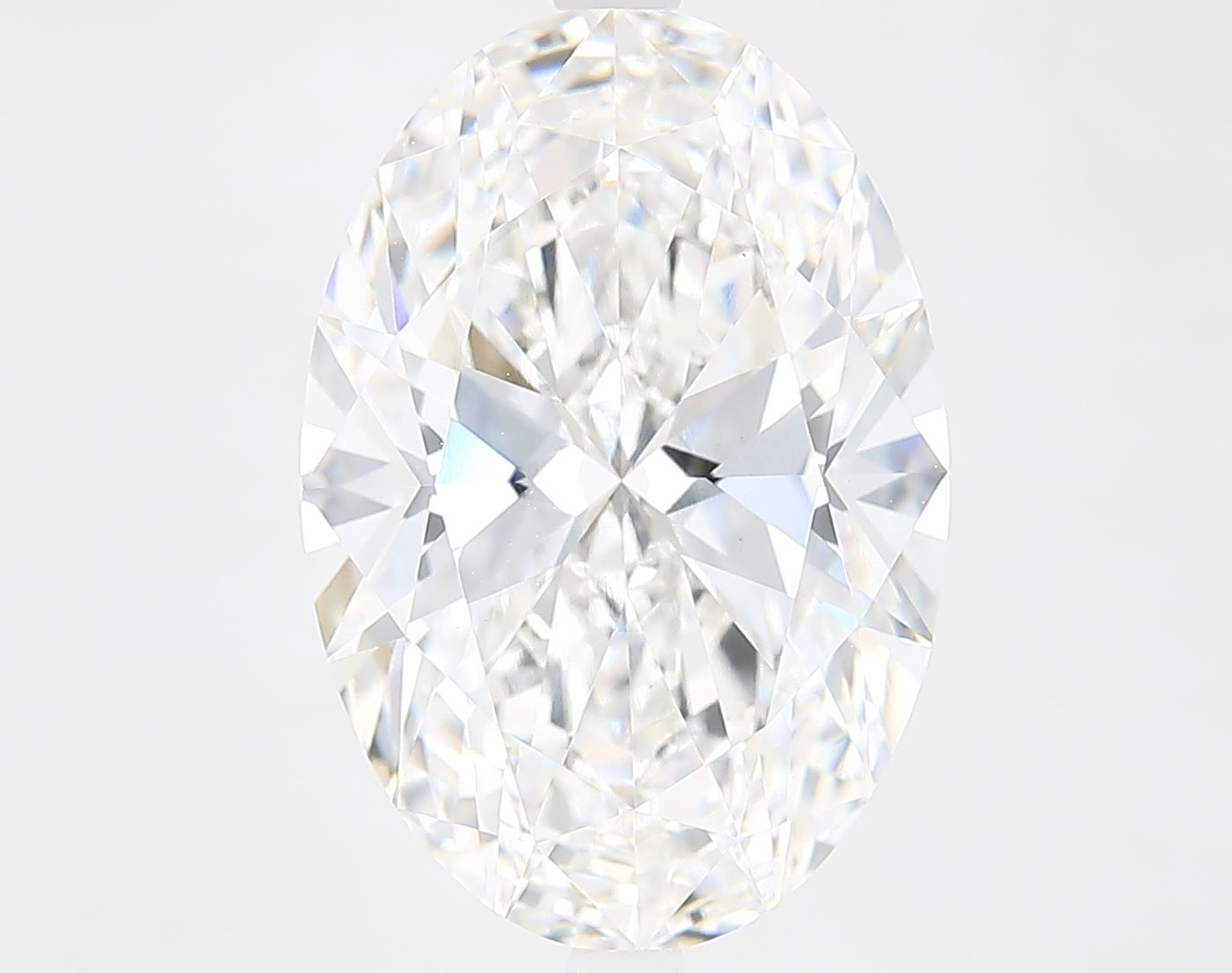 7.14 ct. oval Lab Grown Diamond front image