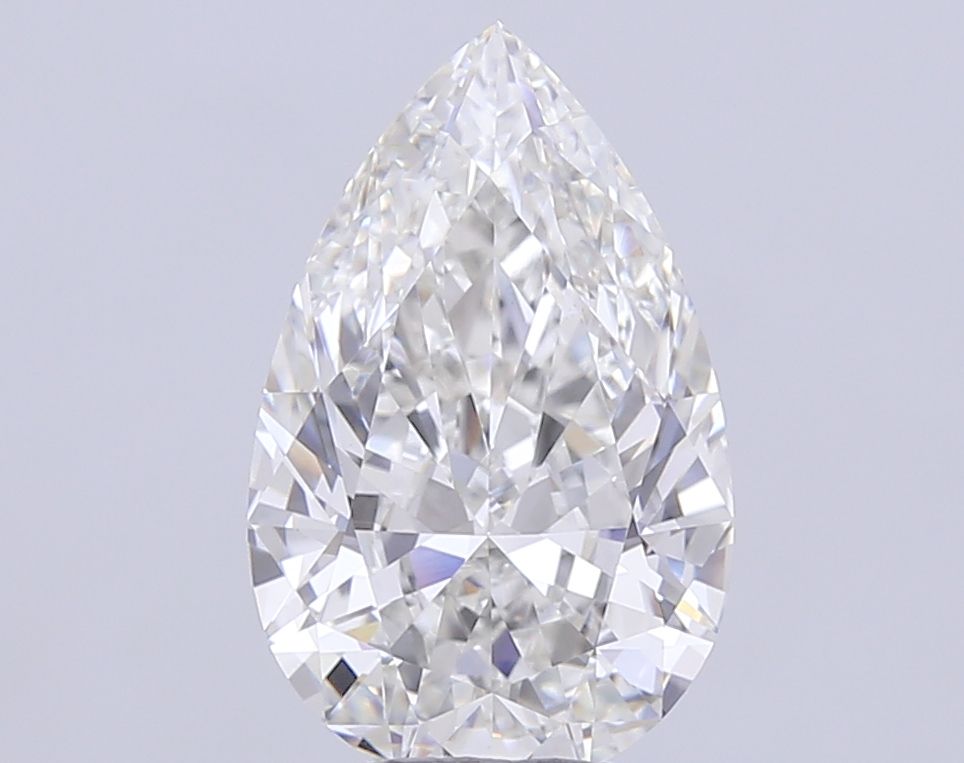 6.02 ct. pear Lab Grown Diamond front image