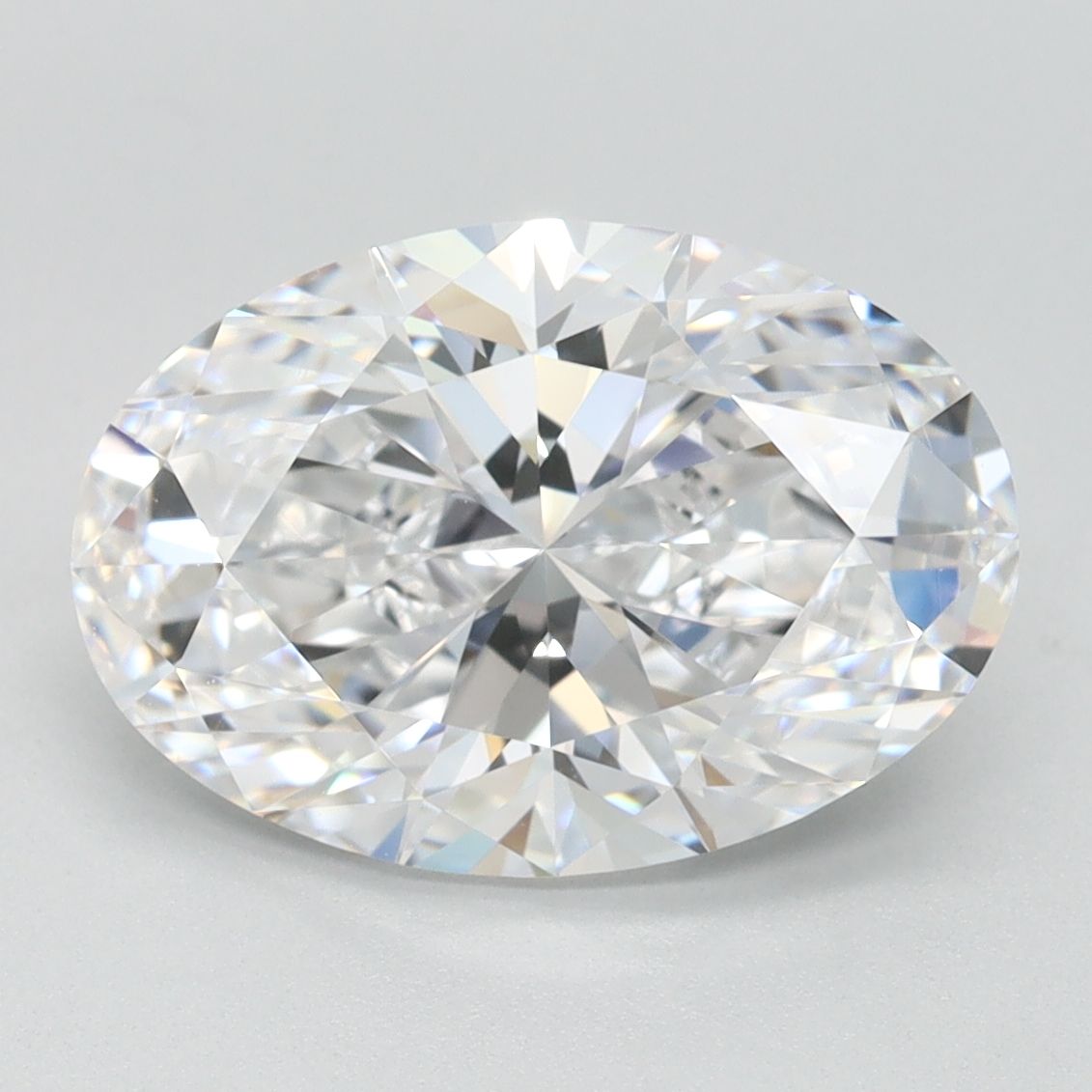 3.03 ct. oval Lab Grown Diamond front image