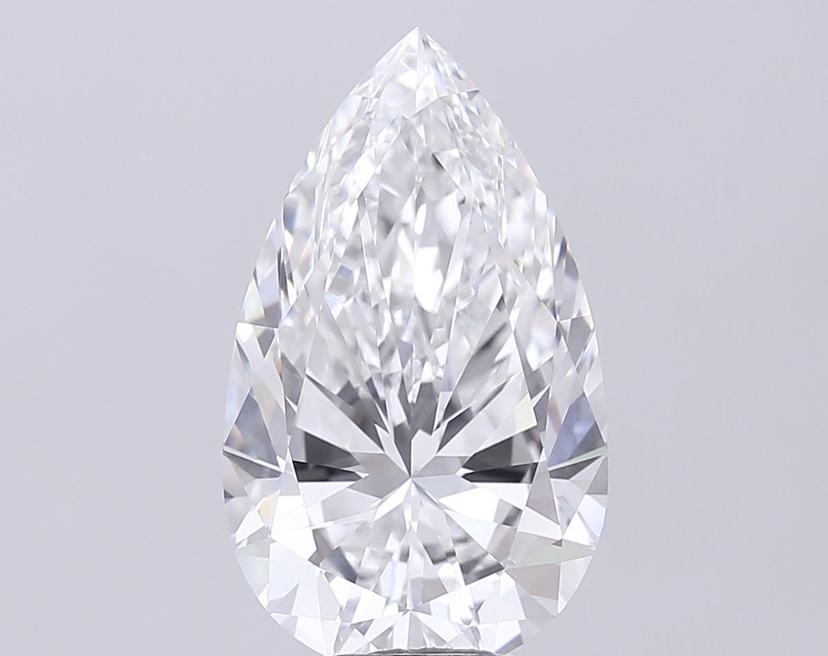 7.05 ct. pear Lab Grown Diamond front image