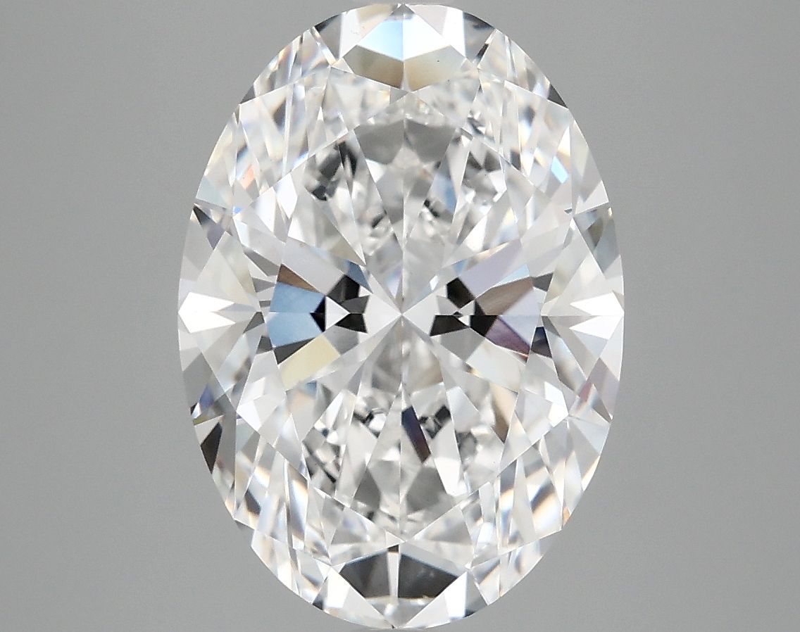 5.05 ct. oval Lab Grown Diamond front image