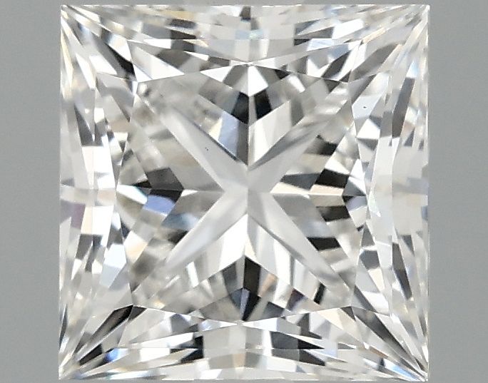 2.10 ct. princess Lab Grown Diamond front image
