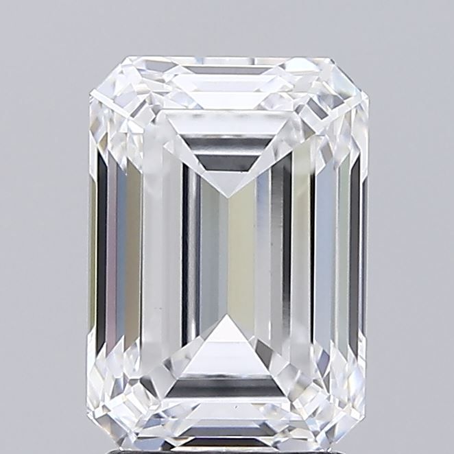 2.68 ct. emerald Lab Grown Diamond front image