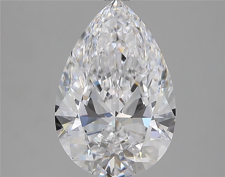 3.02 ct. pear Lab Grown Diamond front image