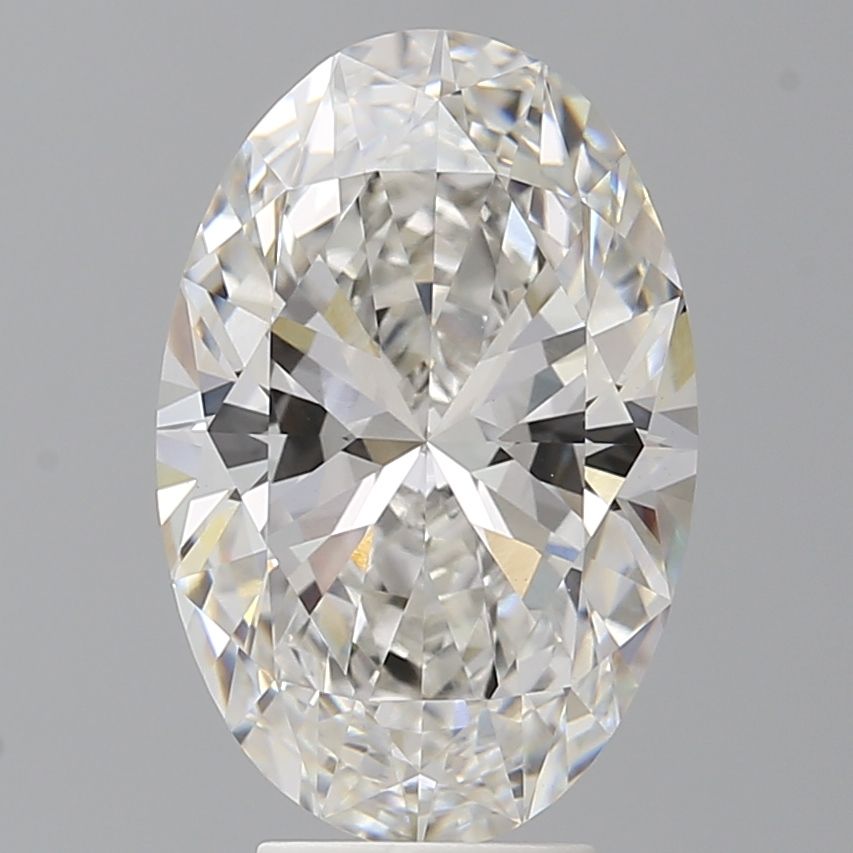 5.07 ct. oval Lab Grown Diamond front image