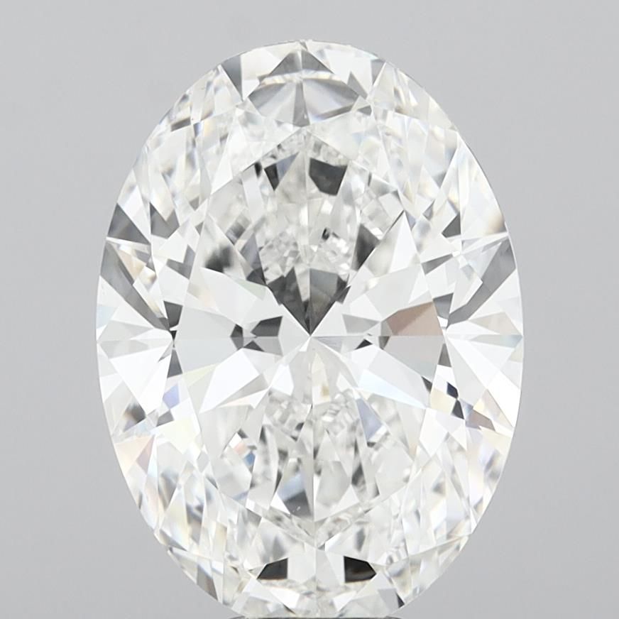 10.20 ct. oval Lab Grown Diamond front image