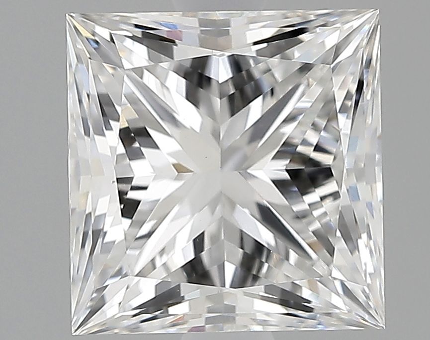2.22 ct. princess Lab Grown Diamond front image