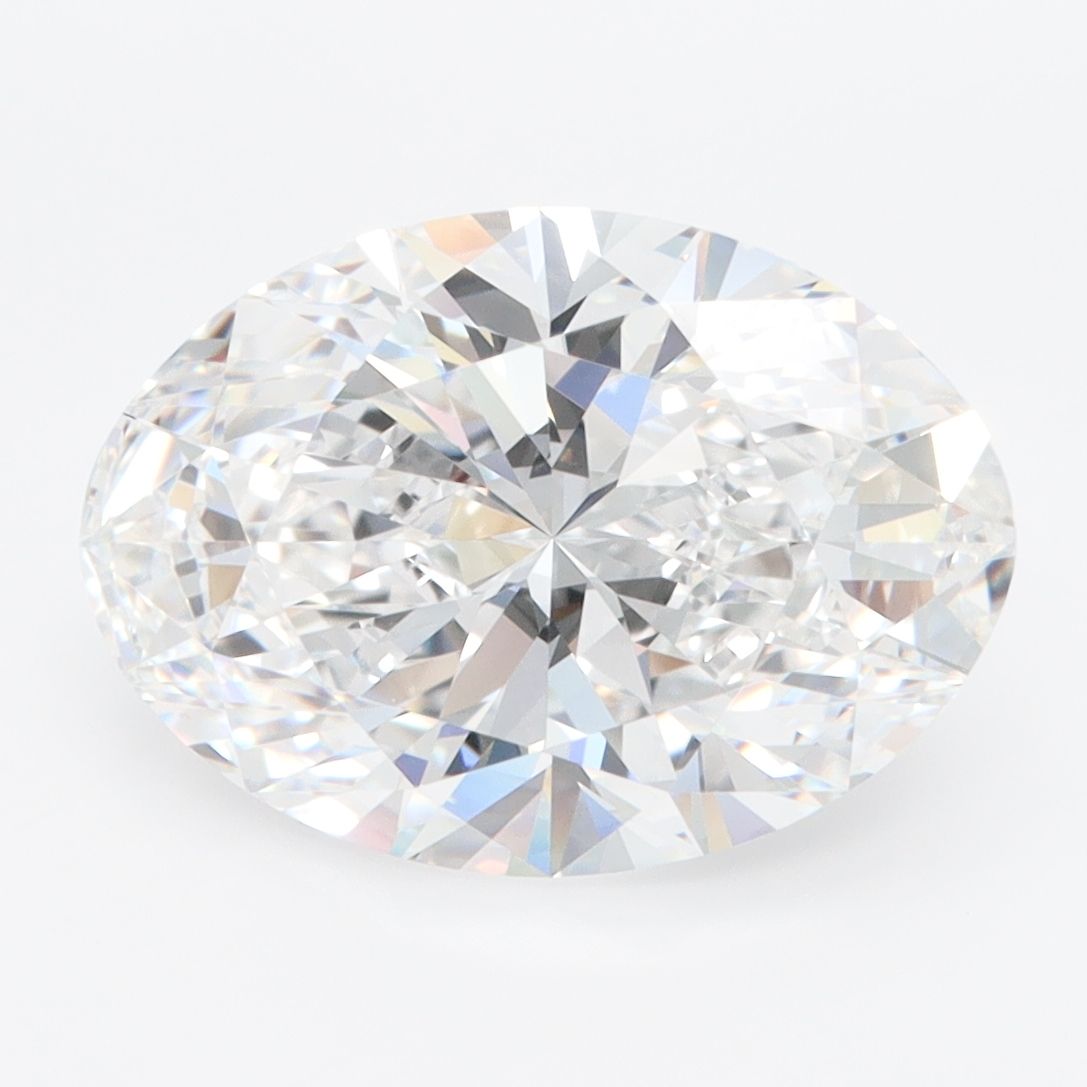 3.50 ct. oval Lab Grown Diamond front image