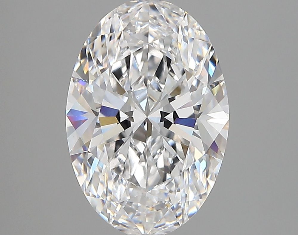 2.60 ct. oval Lab Grown Diamond front image