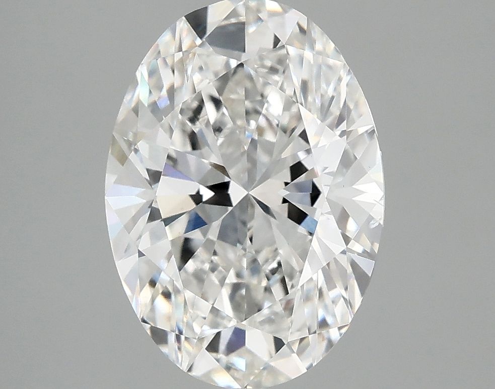 3.04 ct. oval Lab Grown Diamond front image