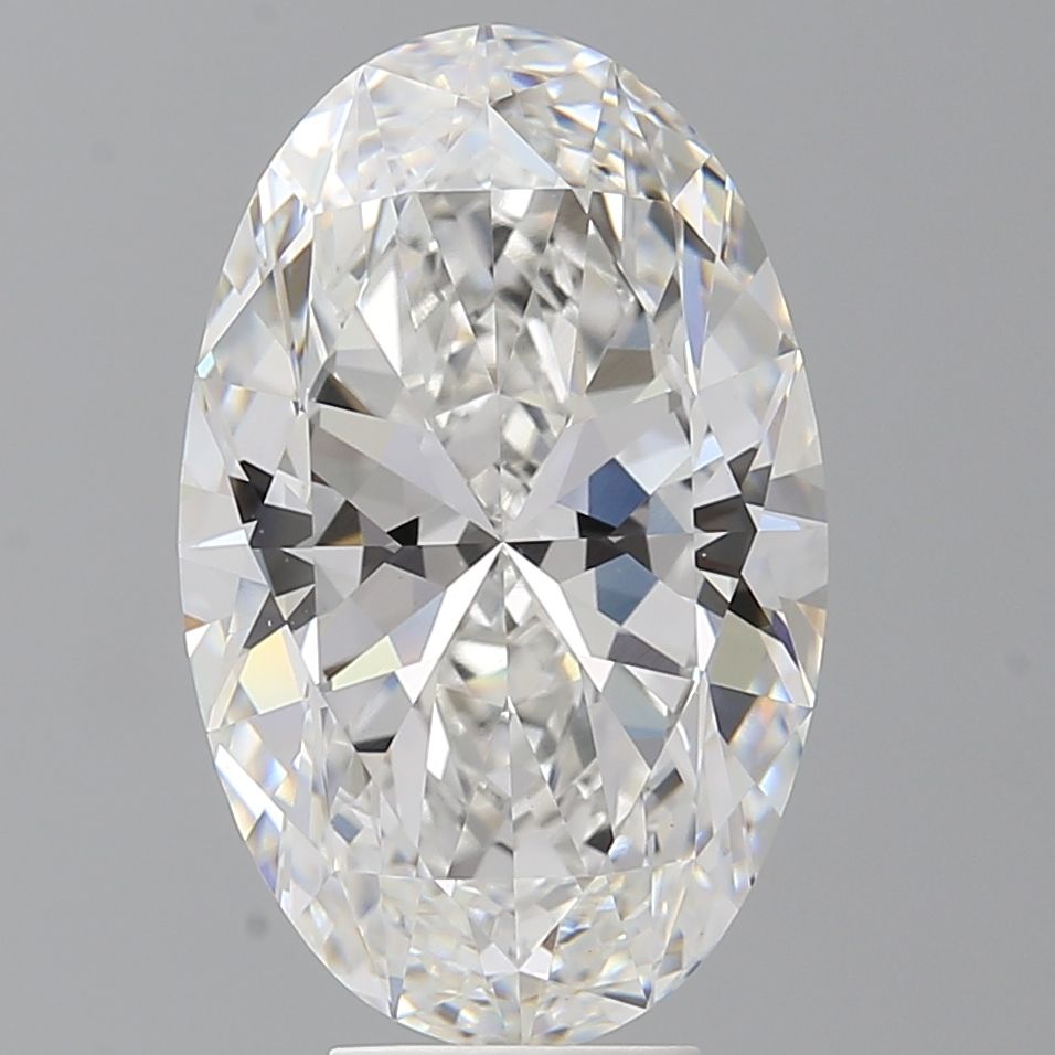 7.10 ct. oval Lab Grown Diamond front image