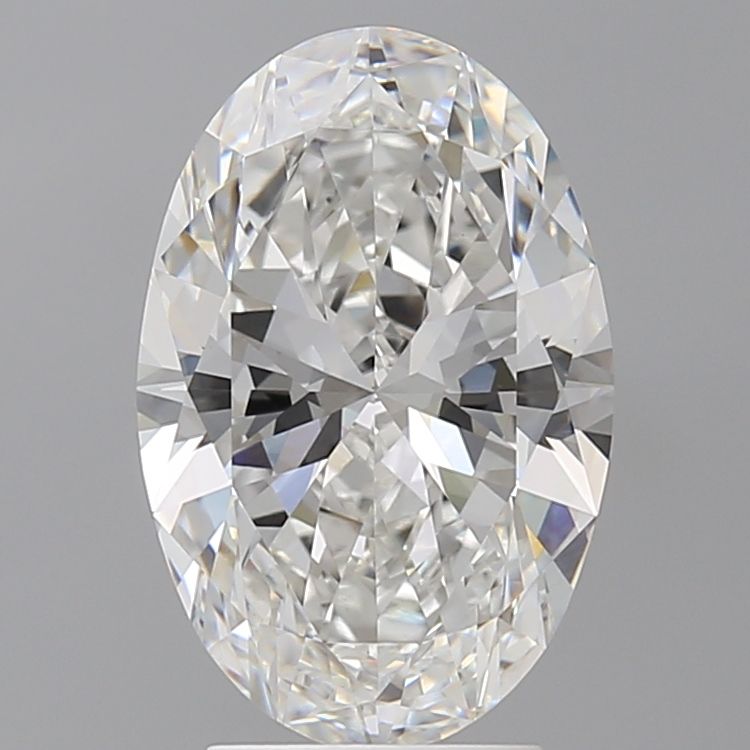 3.55 ct. oval Lab Grown Diamond front image