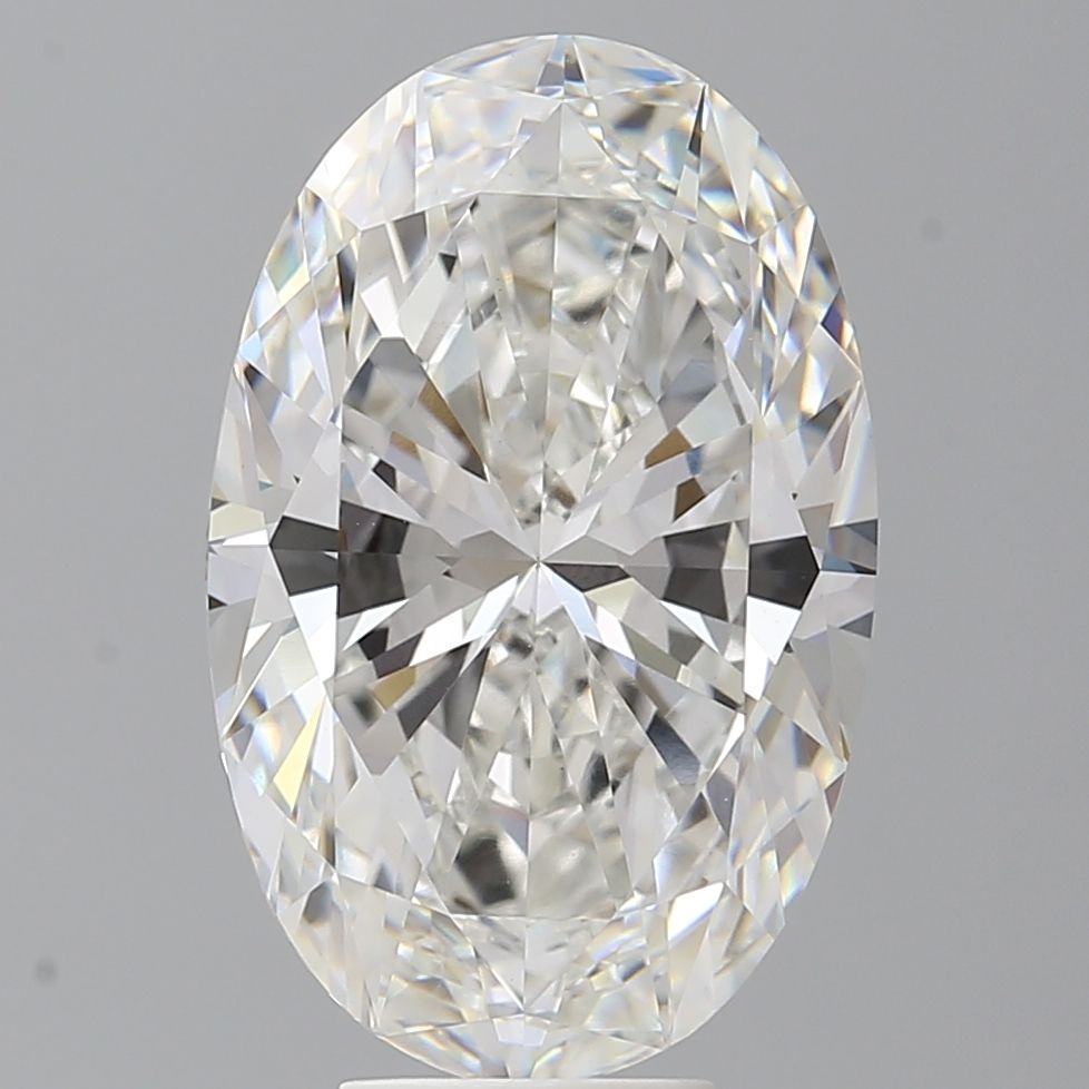7.54 ct. oval Lab Grown Diamond front image