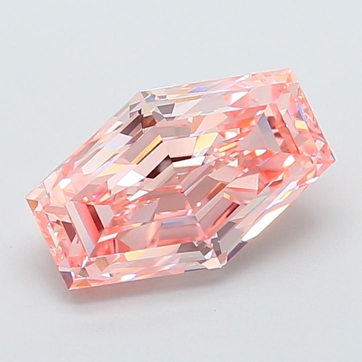 5.03 ct lab-grown Lozenge Diamond