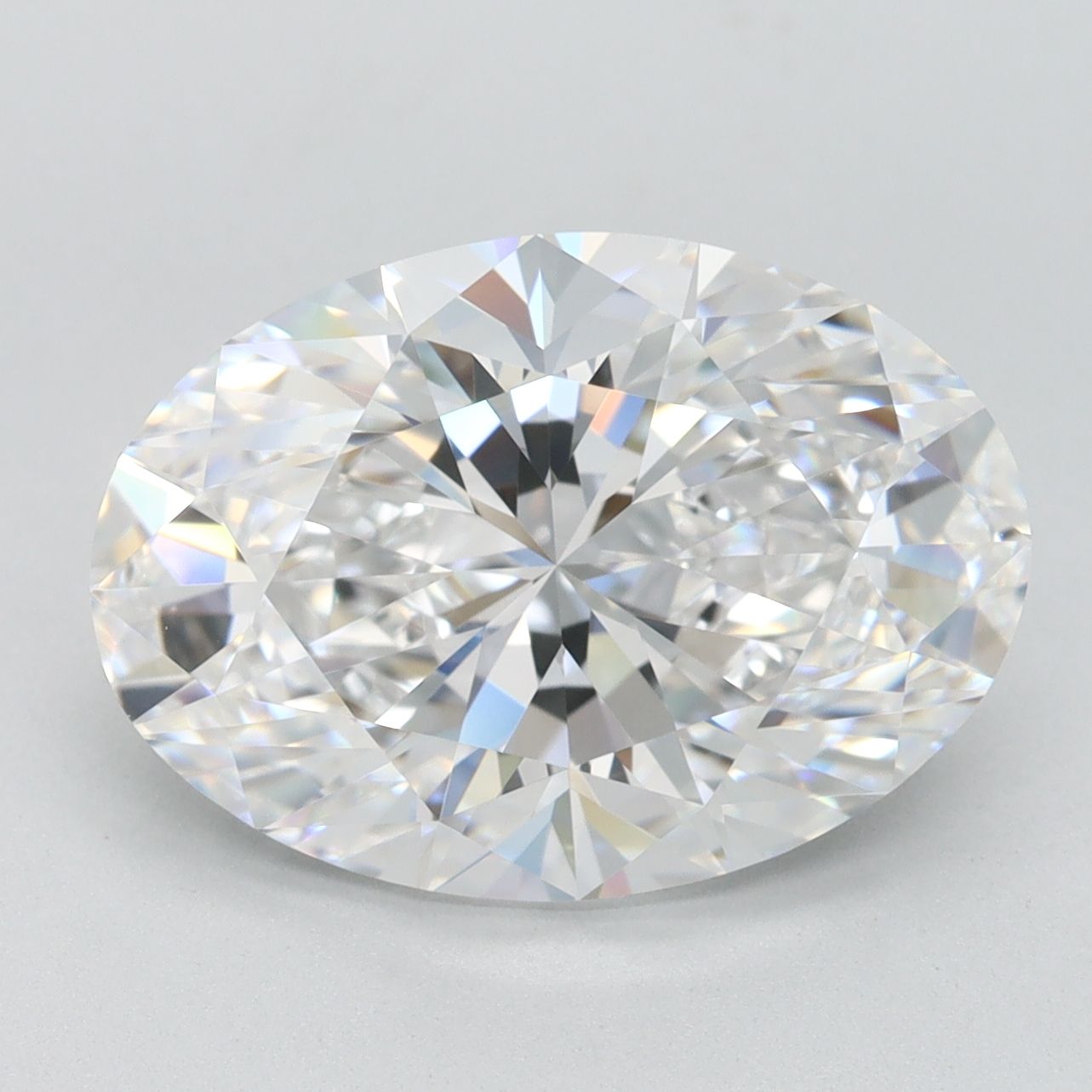 4.57 ct. oval Lab Grown Diamond front image