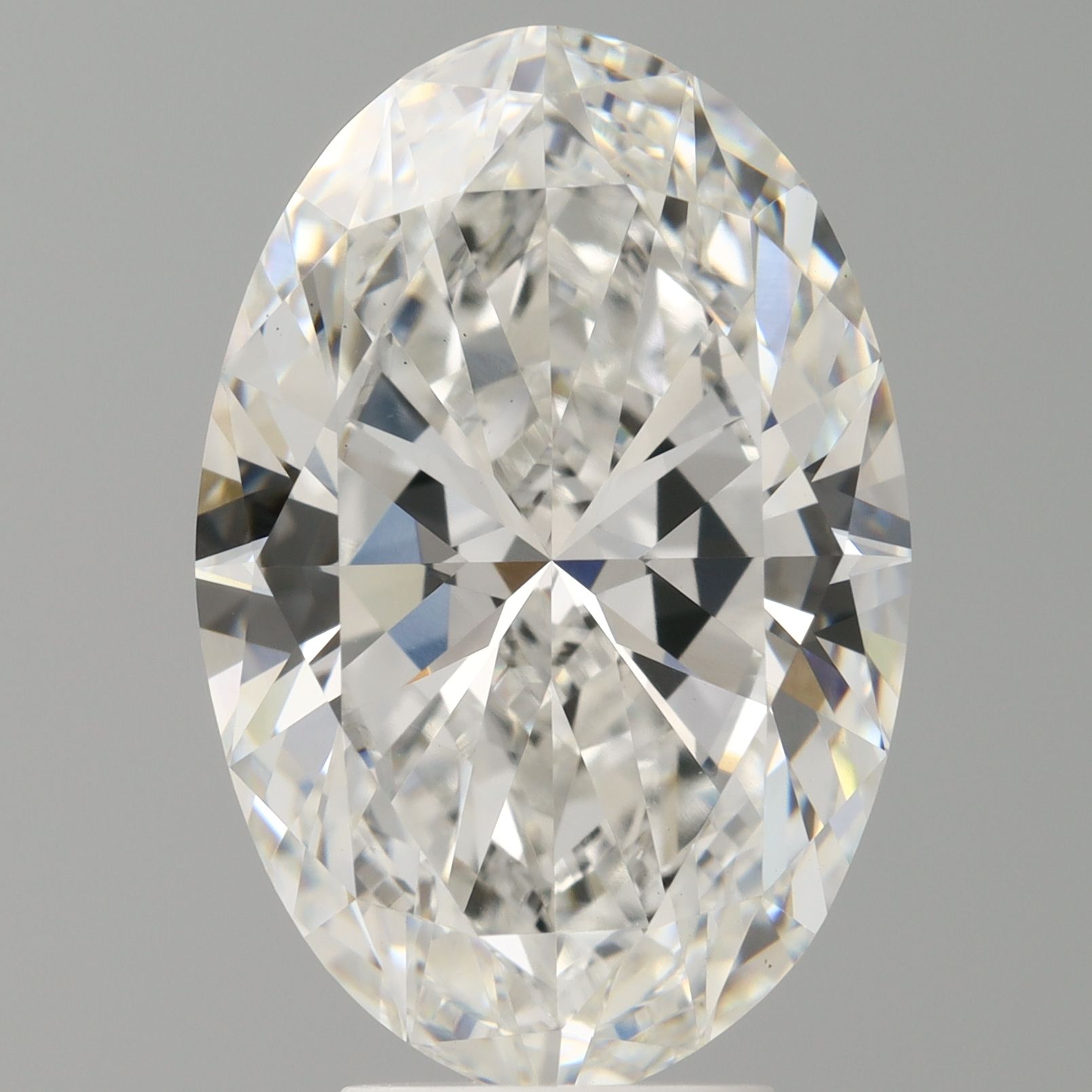 5.53 ct. oval Lab Grown Diamond front image