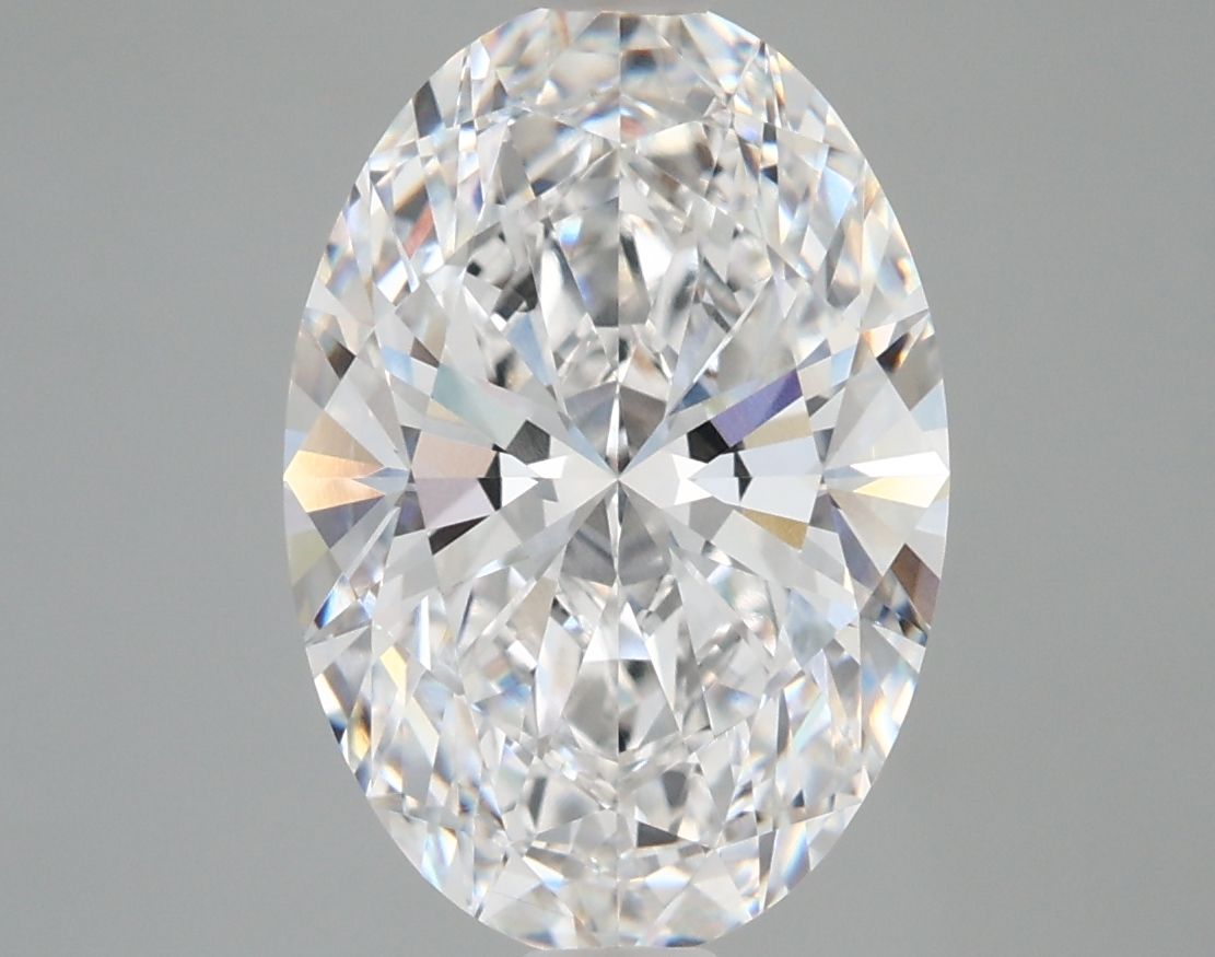 4.18 ct. oval Lab Grown Diamond front image