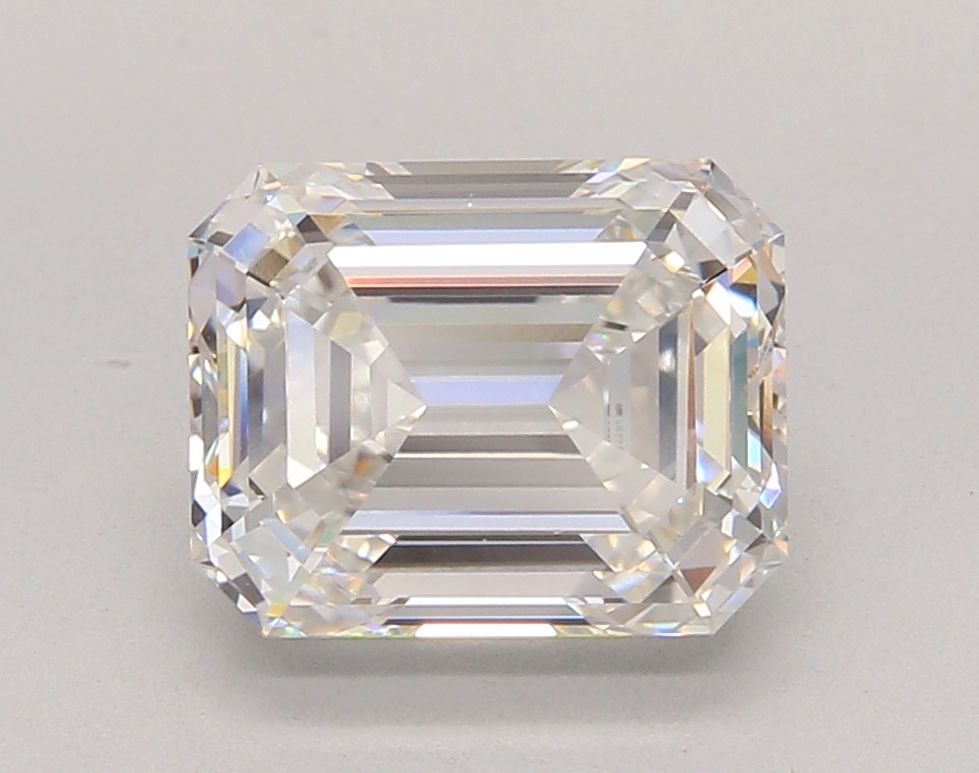 4.20 ct. emerald Lab Grown Diamond front image