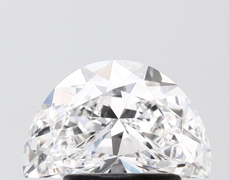 1.55 ct lab-grown Half moon Diamond