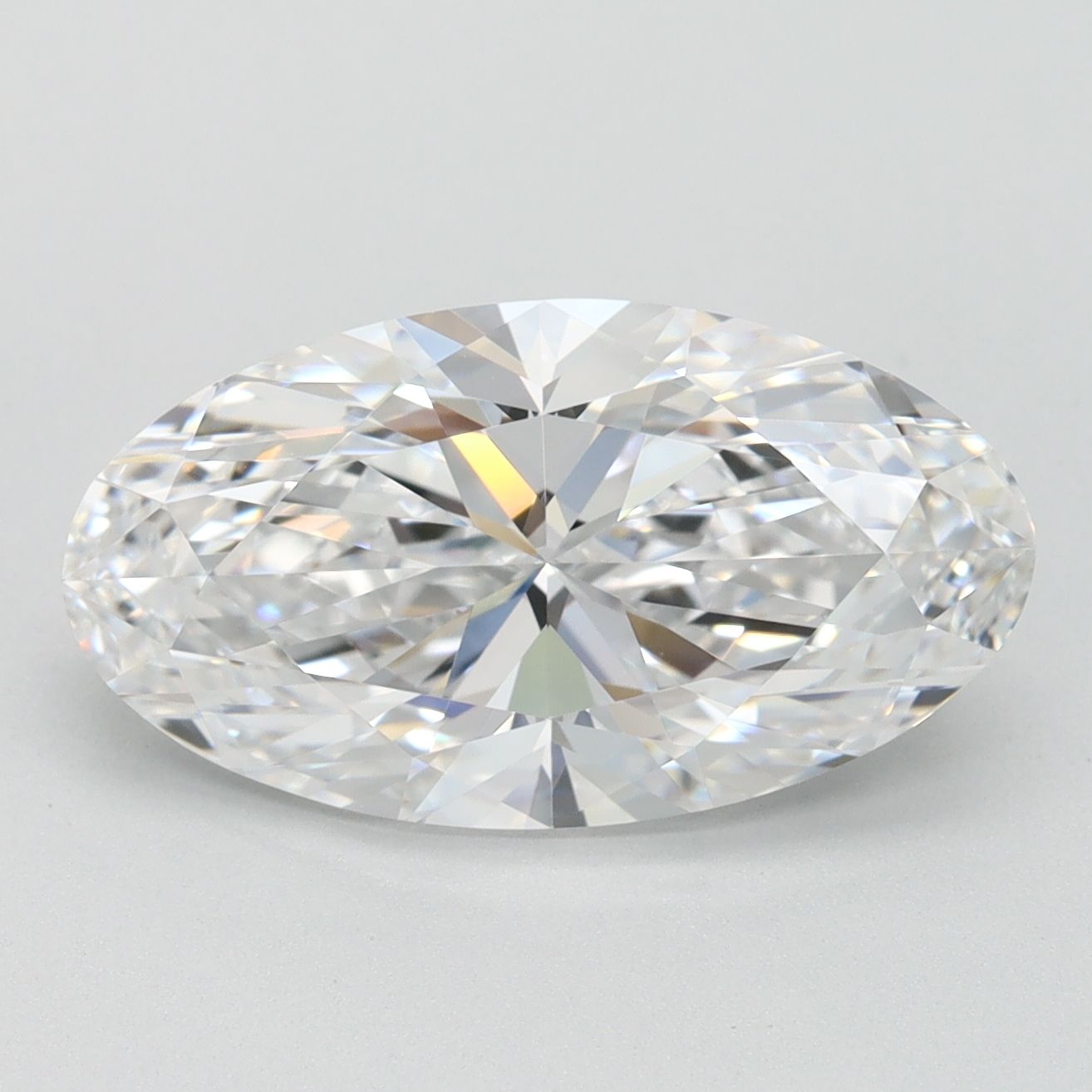3.22 ct. oval Lab Grown Diamond front image