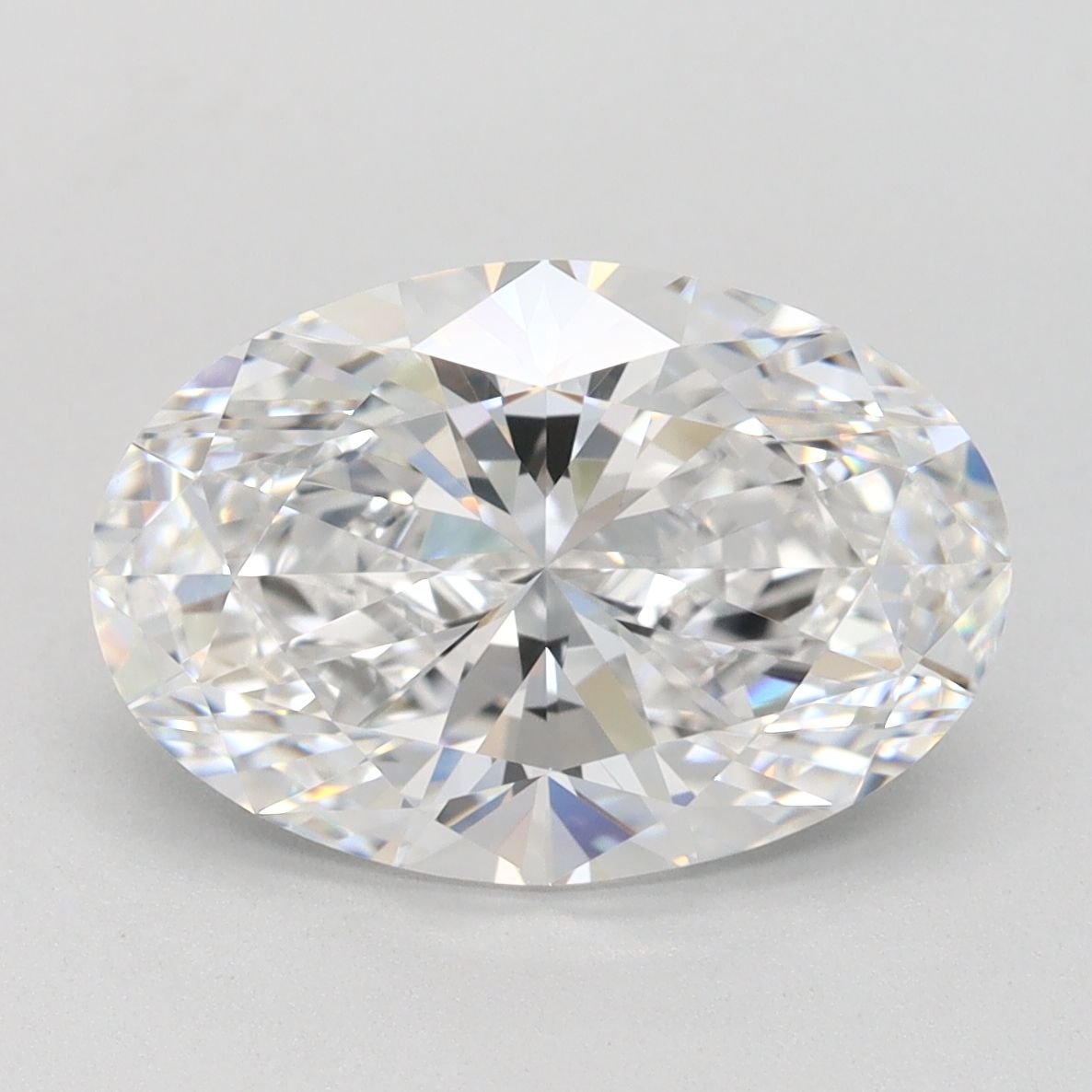 3.05 ct. oval Lab Grown Diamond front image