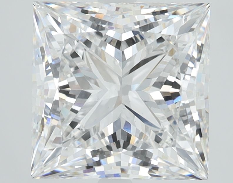 3.45 ct. princess Lab Grown Diamond front image