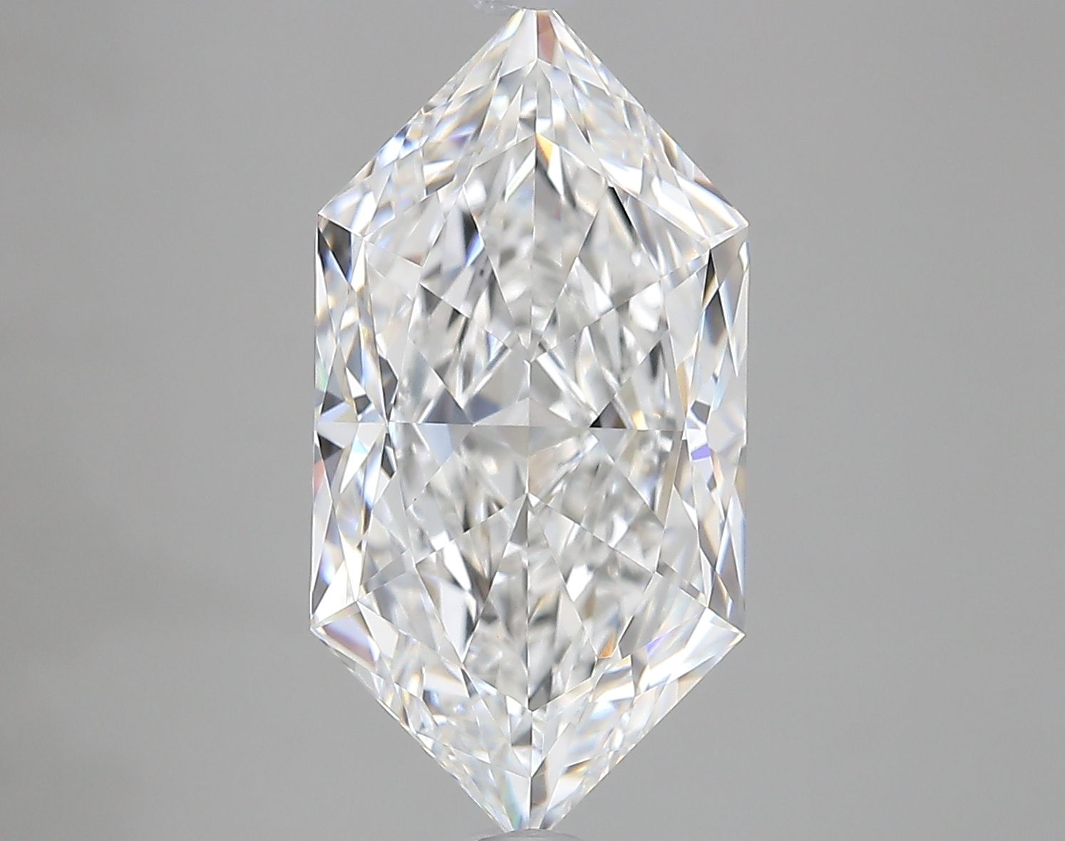 5.09 ct lab-grown Hexagonal Diamond