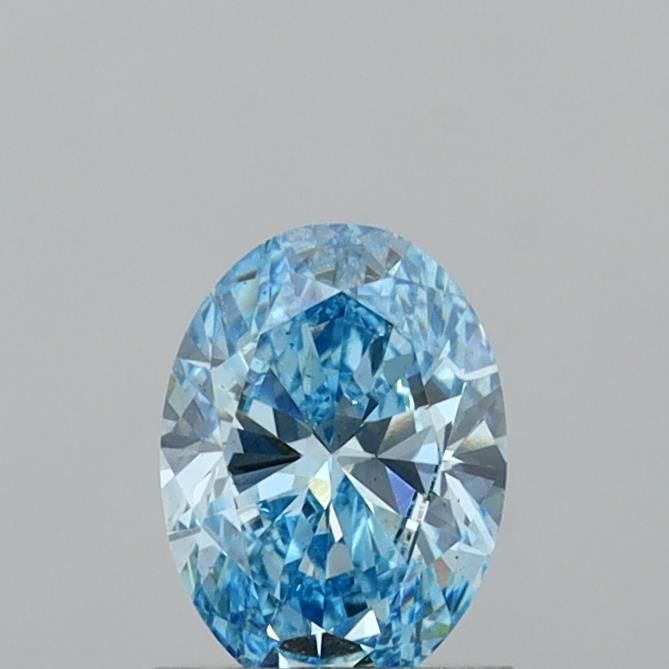 1.01 CT Fancy Vivid Blue OVAL