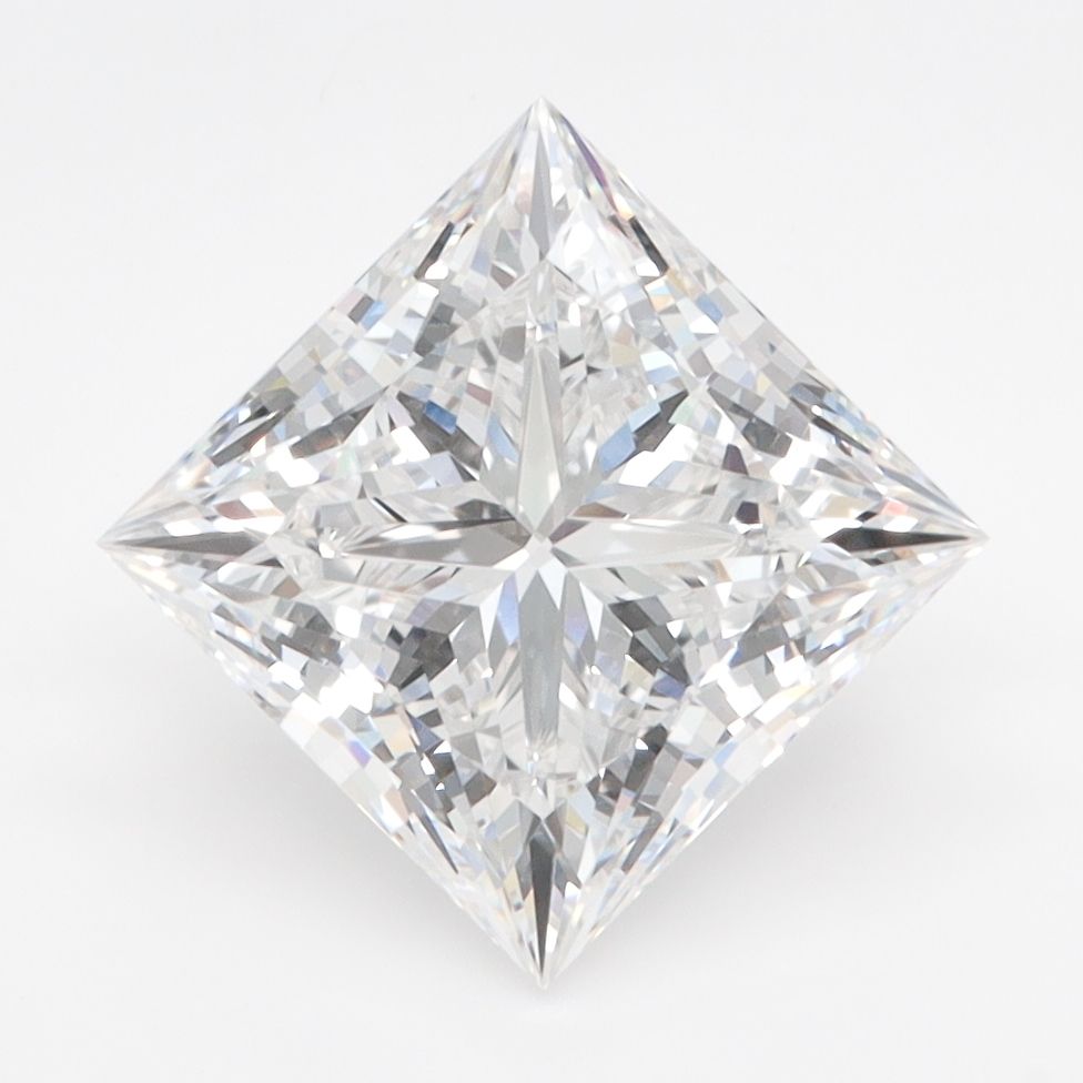 3.02 ct. princess Lab Grown Diamond front image