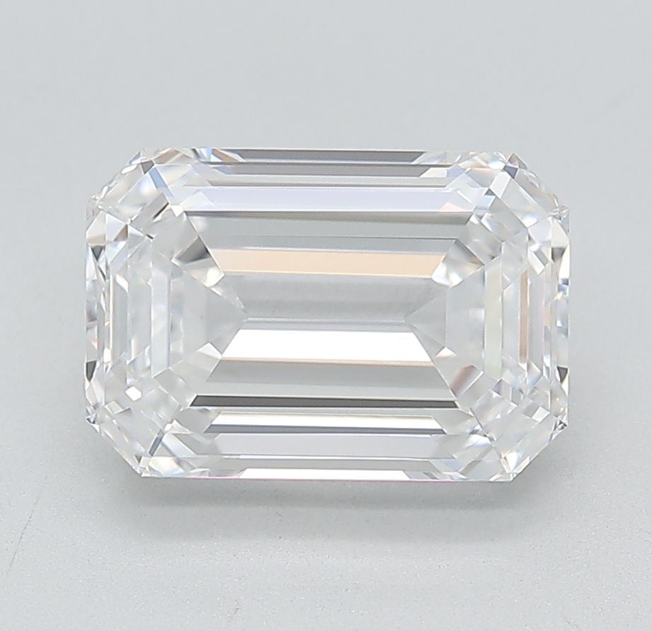3.24 ct. emerald Lab Grown Diamond front image