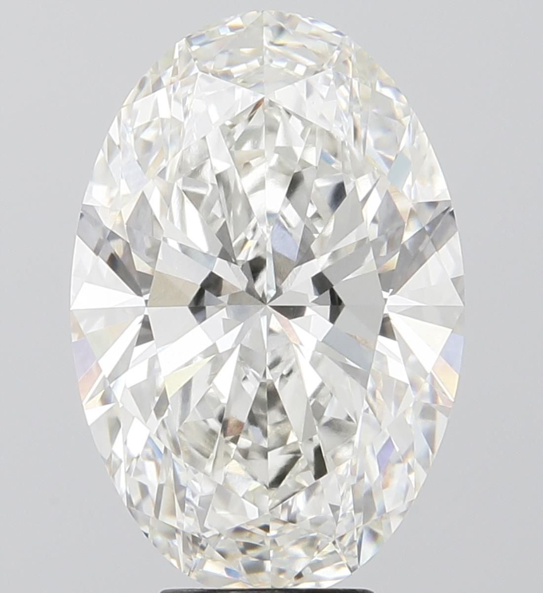 7.02 ct. oval Lab Grown Diamond front image