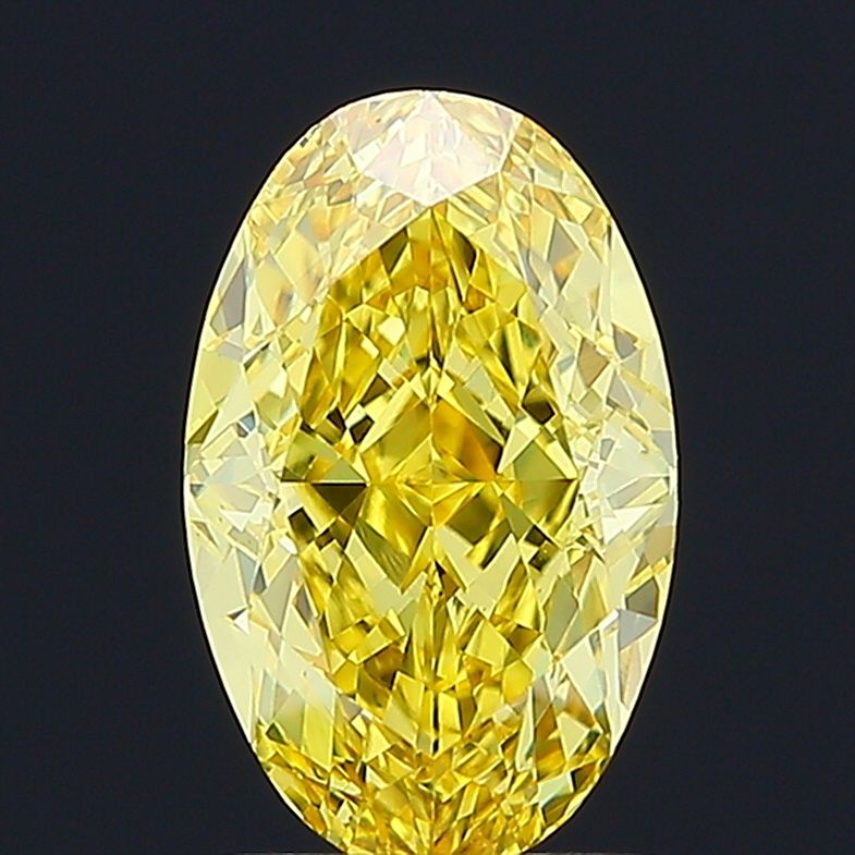 2.06 ct. oval Lab Grown Diamond front image