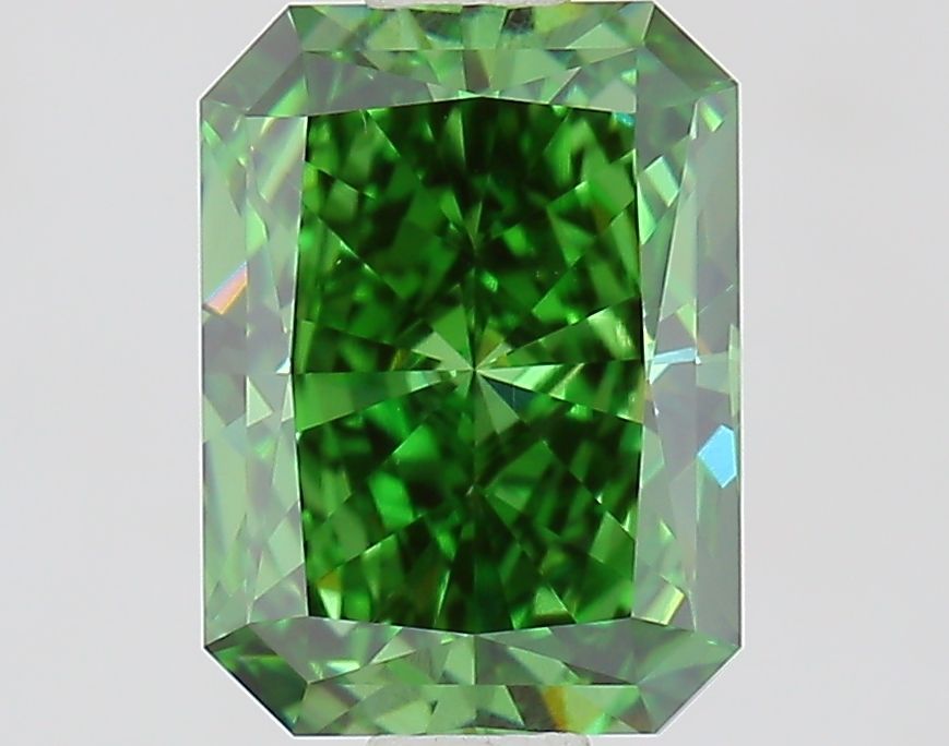 1.5 CT Fancy Vivid Green RADIANT