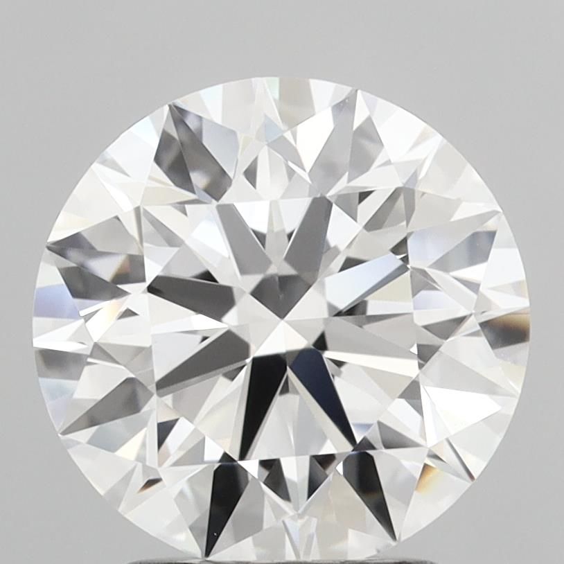 2.54 ct. round Lab Grown Diamond front image