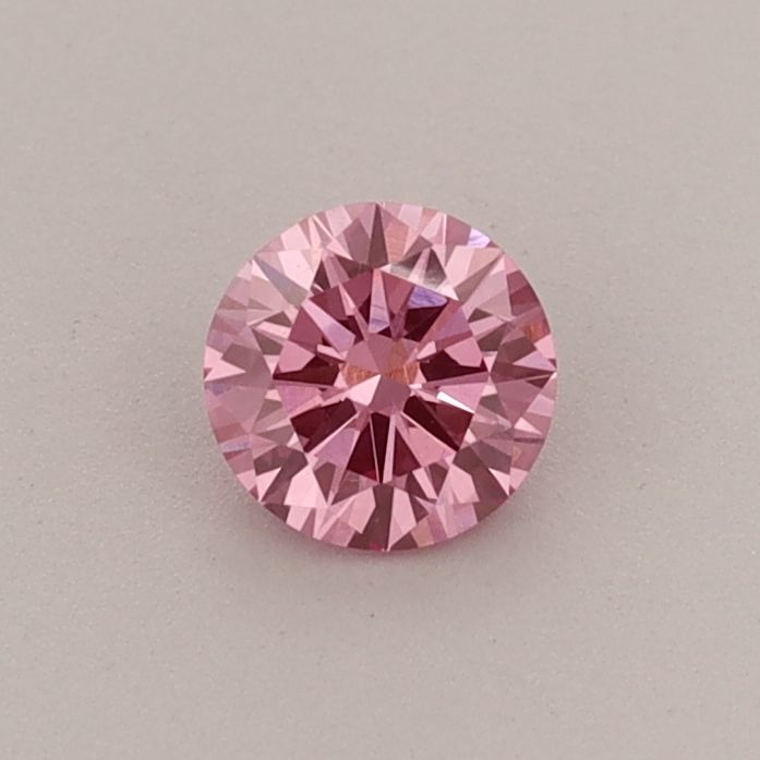 0.34 CT Fancy Vivid Pink ROUND