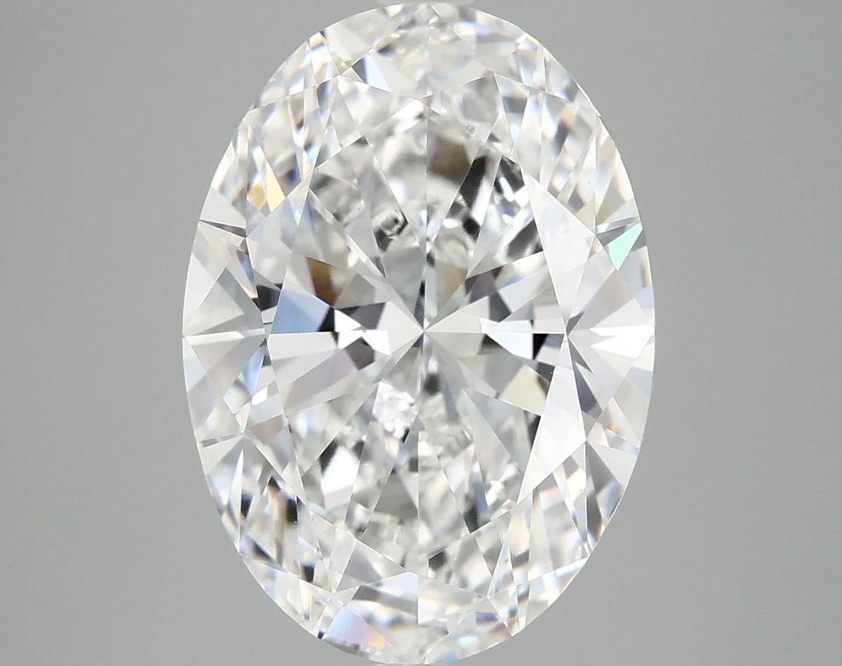 5.04 ct. oval Lab Grown Diamond front image