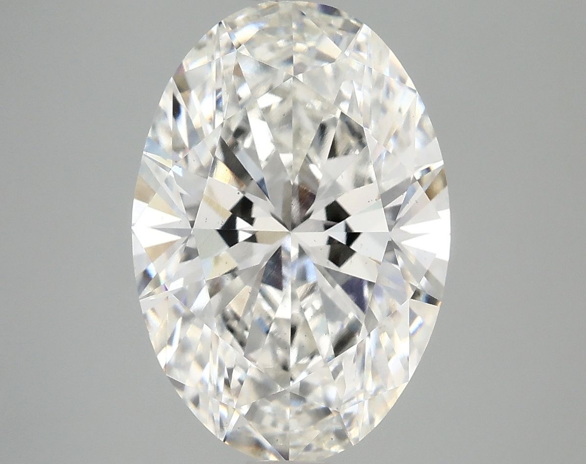 5.01 ct. oval Lab Grown Diamond front image