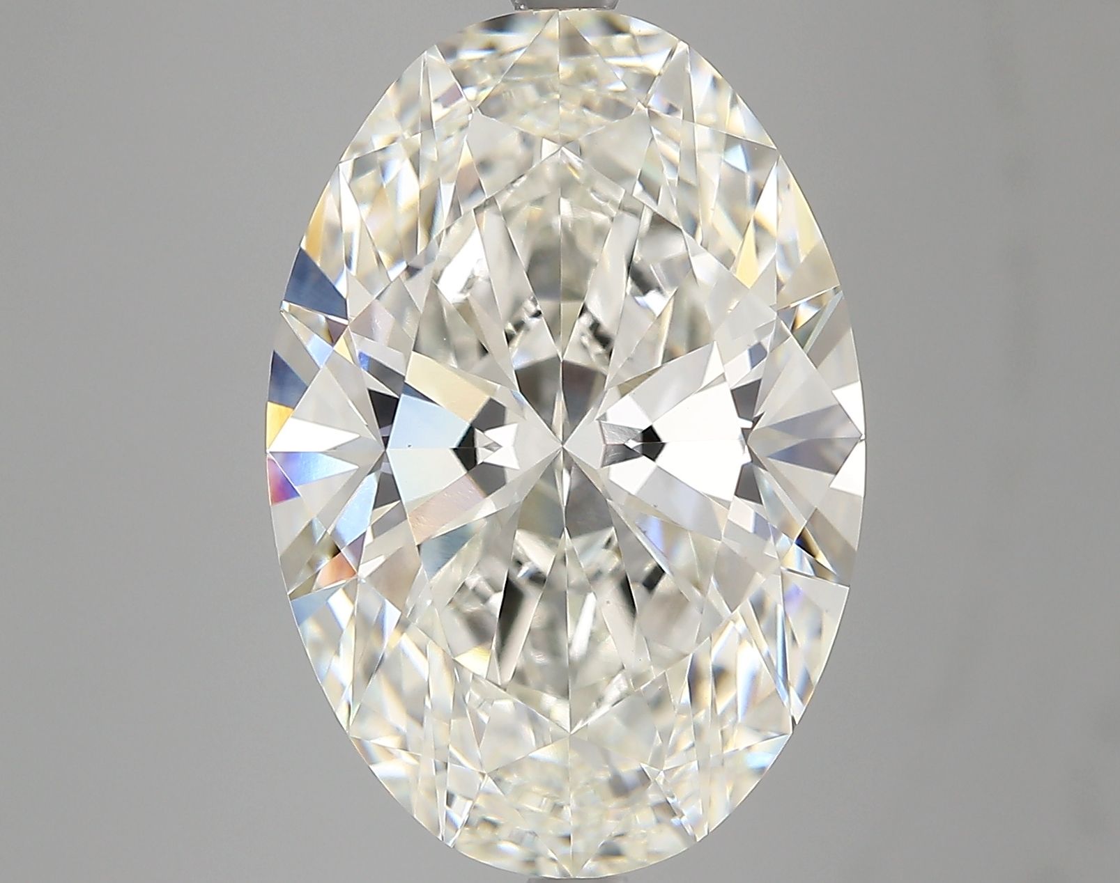 8.10 ct. oval Lab Grown Diamond front image