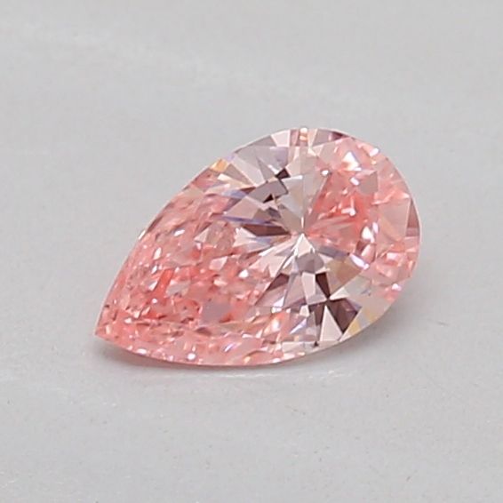 0.18 CT Fancy Vivid Pink PEAR