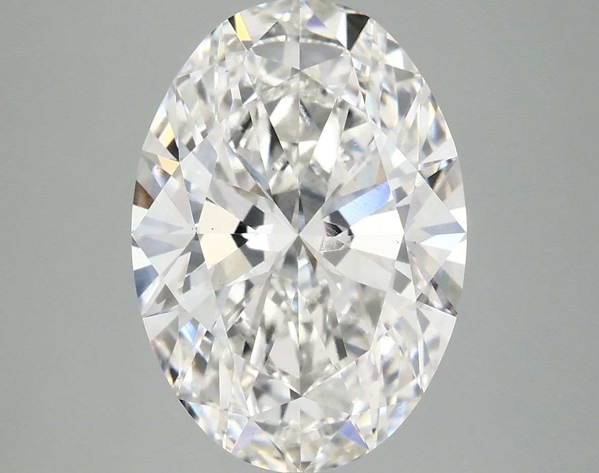 4.90 ct. oval Lab Grown Diamond front image