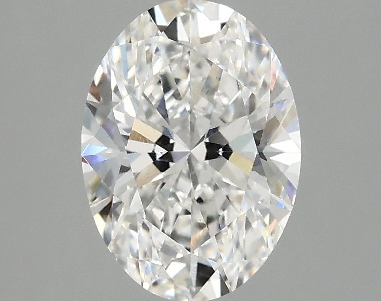 1.63 ct. oval Lab Grown Diamond front image
