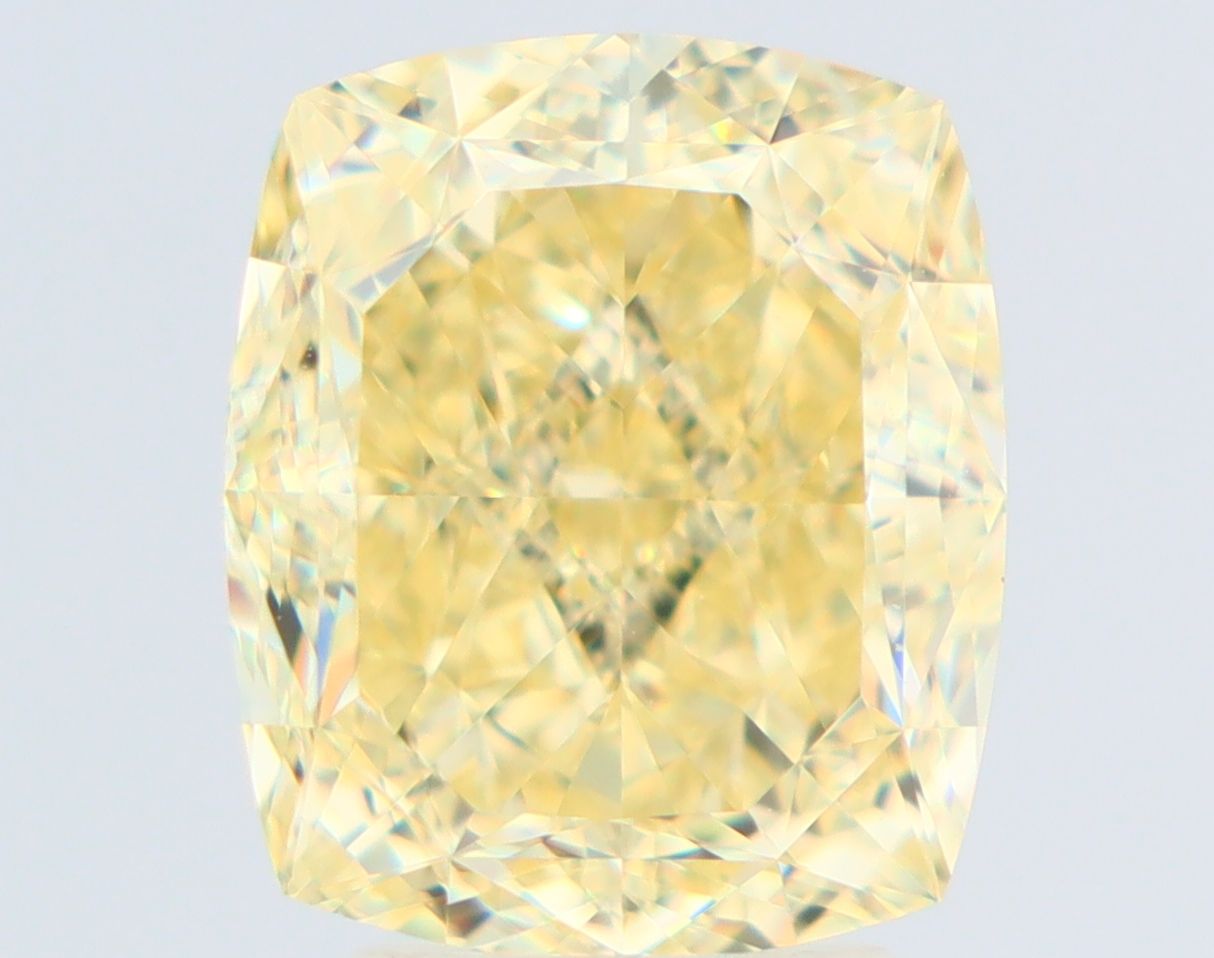Diament 5.01 ct Fancy Yellow/VS1